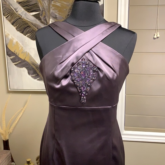 David Meister Beaded Cocktail Dress - Picture 1 of 16